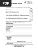 Insurance Claim Checklist