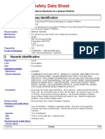 Material Safety Data Sheet: Product and Company Identification 1