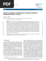 Design For Additive Manufacturing of Composite Mat