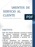 Fundamentos de Servicio Al Cliente