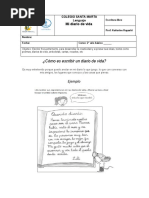 Guía Escribir Mi Diario de Vida Clase 3 PDF