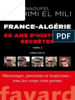 El Mili, N. B. - France-Algérie - 50 Ans D'histoires Secrètes - Tome 2 (1992-2017)