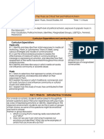 Grade 10 Music Lesson Plan 1