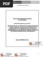 Mejoramiento de Los Servicios Turísticos Públicos