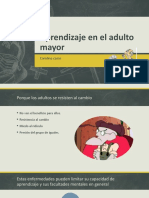 Aprendizaje en El Adulto Mayor