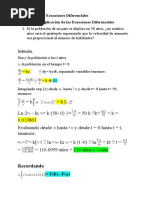 Quinta Clase de Ecuaciones Diferenciales