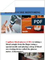 Blood Glucose Monitoring