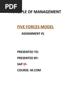 Five Forces Model Assignment-1