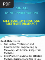 Teaching Methane Layering and Drainage For Students