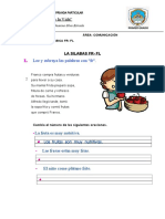 Familia Silabica FR - FL