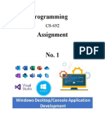 Visual Programming Assignment No1