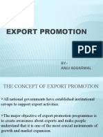 Export Promotion: BY:-Anuj Aggarwal