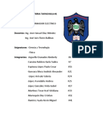 Proyecto de Transformador Electrico