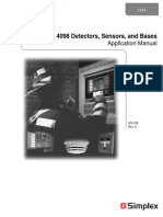 4098 Detectors, Sensors, and Bases: Application Manual