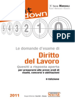 Domande Esame Diritto Del Lavoro 1 - 001 352 PDF