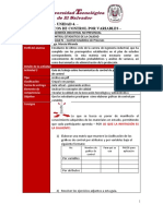 Actividad I - Unidad 4. - Gráficos de Control Por Variables