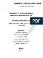 Análisis de Problemas y Toma de Decisiones - Investigación