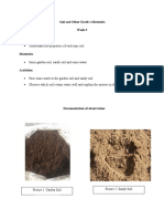 James - Science - Observation Soil and Other Earth