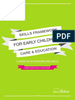 For Earl Y Childhood: Skills Framework