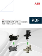 Electronic Unit and Accessories: Retrofitting On Contrac