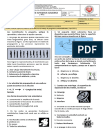 Evaluación de Fisica Grado 11° Online No. 2