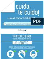 Protocolo de Desinfección COVID-19 HIDROSPOT