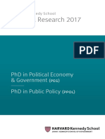 HKS-PHD-2017 Research Report