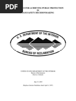 USBR, 2003. Guidelines For Achieving Public Protection in Dam Safety Decision Making