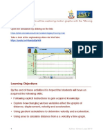 Aug 21 Lab PhET Motion Graphs Qu