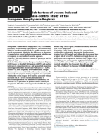 Phenotype and Risk Factors of Venom-Induced Anaphylaxis: A Case-Control Study of The European Anaphylaxis Registry