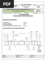 Site Test Report Ng-Sa Name of Substation