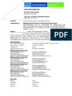 01 Informe Mensual Del Mes de Agosto