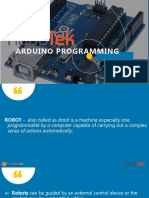 Arduino Robotics Revise