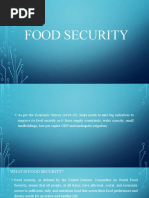 Food Security