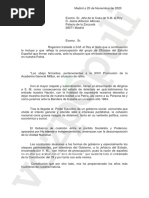 Carta de Los 73 Militares Al Rey Felipe VI.