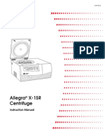 Beckman Coulter X15R Centrifuga