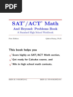 MATH-SAT, ACT Problem Book