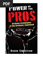 Power of The Pros Striking Techniques of The Greatest Explained PDF