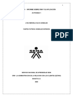 Actividad 1 - Informe Sobre CRM y Su Aplicación