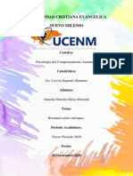 Psi. Anormal I - Resumen - NFOQUES O MODELOS DE TRATAMIENTO Y PREVENCIÓN DE TRASTORNO DE LA DEPRESIÓN DSMV