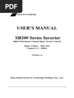 SB200 Users Manual