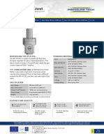 BP-HF301 Datasheet: High-Flow Back Pressure Regulator