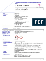 Dettol Anti-Bacterial Laundry Sanitizer MSDS