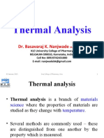 Thermal Analysis