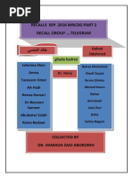 Sep. 2016 Recalls Mrcog p2 DR Hamada Aboromuh