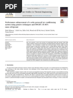 Performance Enhancement of A Solar Powered Air Conditio - 2019 - Case Studies in PDF