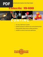 Eutectic 19400: Atomized Martensitic Stainless Steel Alloy Powder