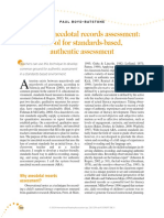 Focused Anecdotal Records Assessment: A Tool For Standards-Based, Authentic Assessment