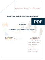 Institute of Rural Management, Anand: Managerial Analysis and Communication