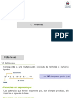 Potencias Raices Log